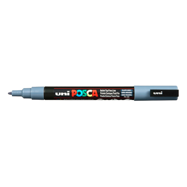 POSCA PC-3M rotulador gris pizarra (0,9 - 1,3 mm redondo)