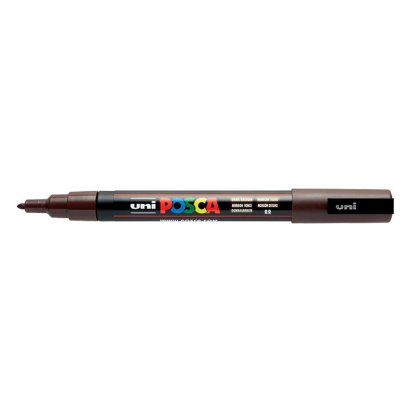 POSCA PC-3M rotulador marron oscuro (0,9 - 1,3 mm redondo)