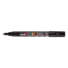 POSCA PC-3M rotulador negro (0,9 - 1,3 mm redondo)