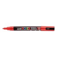 POSCA PC-3M rotulador rojo (0,9 - 1,3 mm redondo) PC3MR 424094