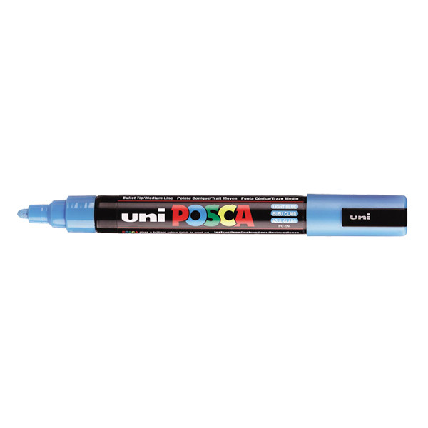 POSCA PC-5M rotulador azul claro (1,8 - 2,5 mm redondo)