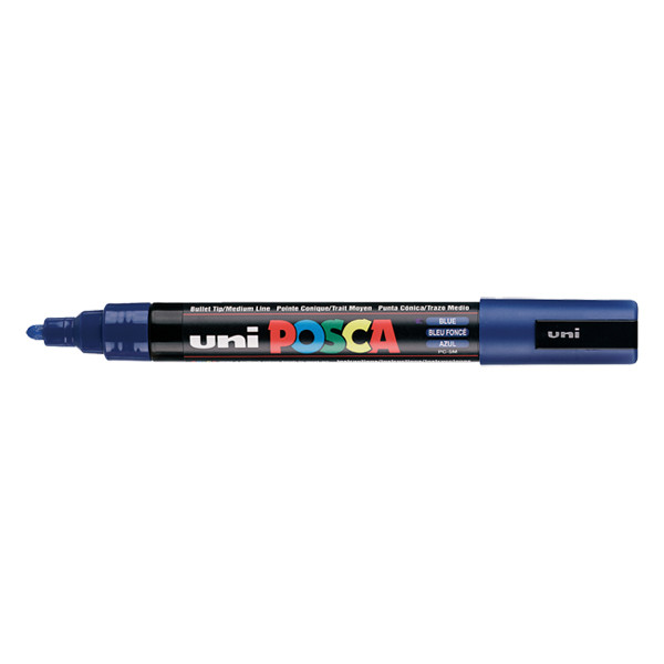 POSCA PC-5M rotulador azul oscuro (1,8 - 2,5 mm redondo) PC5MBF 424129 - 1