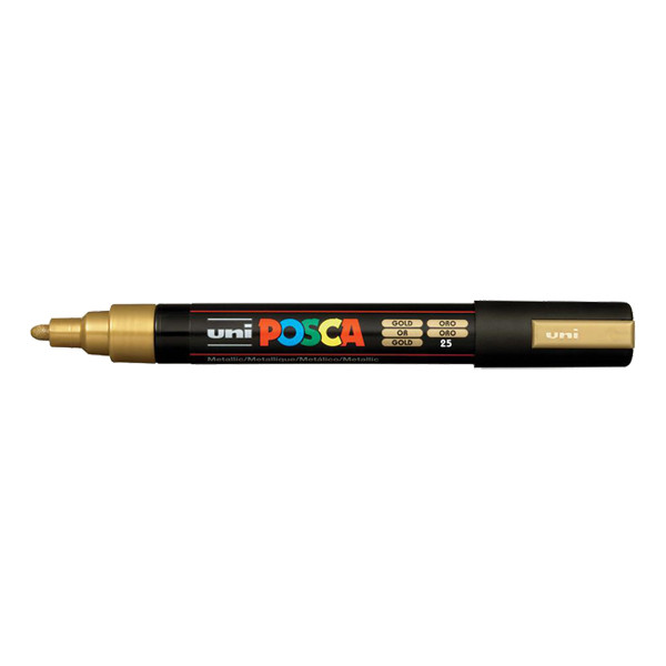 POSCA PC-5M rotulador dorado (1,8 - 2,5 mm redondo) PC5MOR 424149 - 1