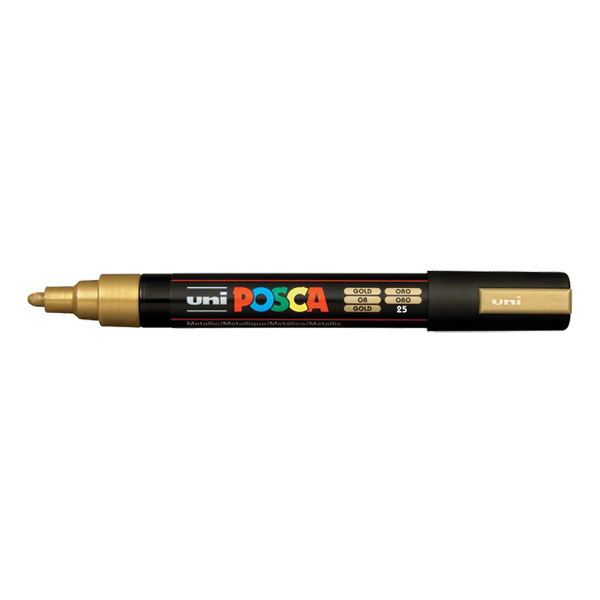 POSCA PC-5M rotulador dorado (1,8 - 2,5 mm redondo)