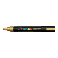 POSCA PC-5M rotulador dorado (1,8 - 2,5 mm redondo) PC5MOR 424149
