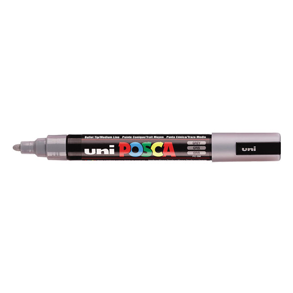 POSCA PC-5M rotulador gris (1,8 - 2,5 mm redondo) PC5MG 424134 - 1