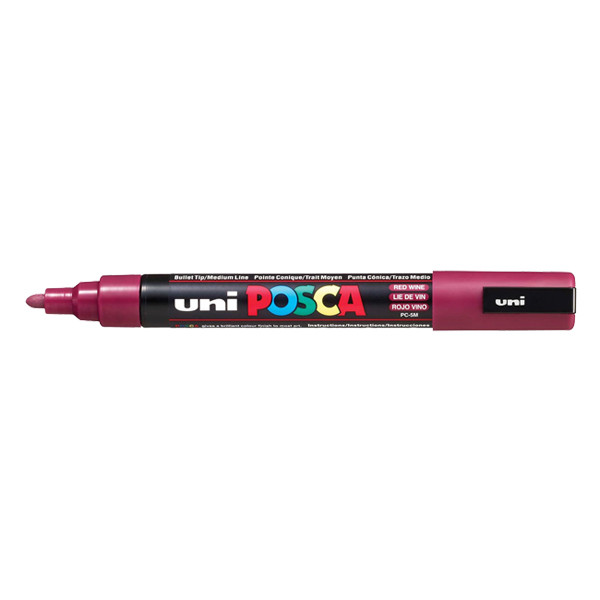 POSCA PC-5M rotulador rojo vino (1,8 - 2,5 mm redondo) PC5MLV 424143 - 1