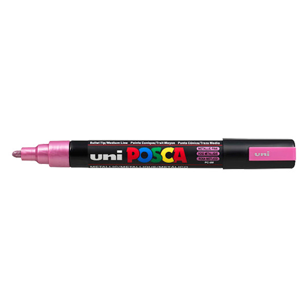 POSCA PC-5M rotulador rosa metalizado (1,8 - 2,5 mm redondo)