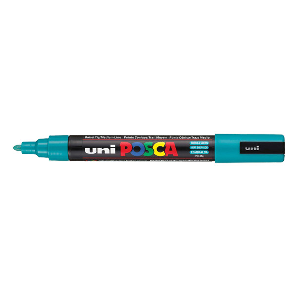 POSCA PC-5M rotulador verde esmeralda (1,8 - 2,5 mm redondo) PC5MVEM 424160 - 1