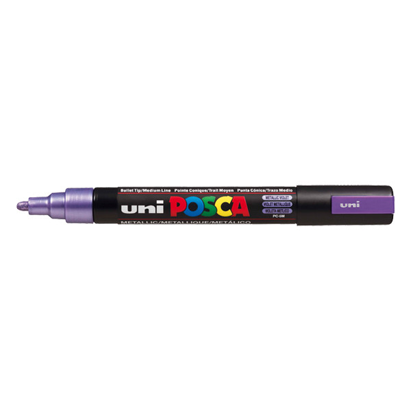 POSCA PC-5M rotulador violeta metalizado (1,8 - 2,5 mm redondo) PC5MVTM 424165 - 1
