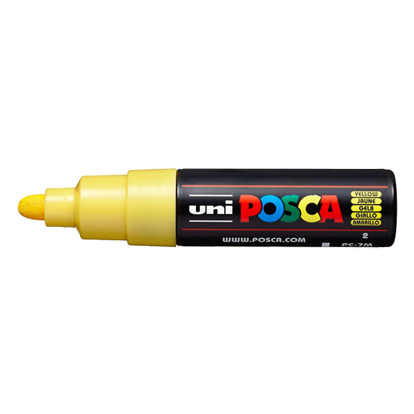 POSCA PC-7M rotulador amarillo (4.5 - 5,5 mm redondo) PC7MJ 424179 - 1