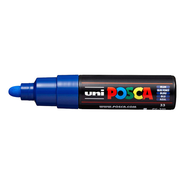 POSCA PC-7M rotulador azul (4.5 - 5,5 mm redondo) PC7MBF 424176 - 1