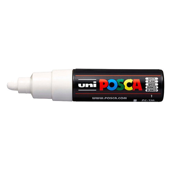 POSCA PC-7M rotulador blanco (4.5 - 5,5 mm redondo) PC7MBL 424177 - 1