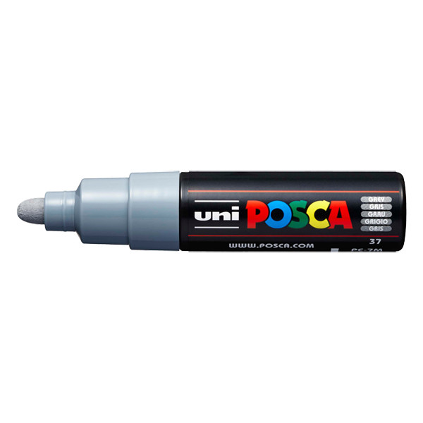 POSCA PC-7M rotulador gris (4.5 - 5,5 mm redondo)