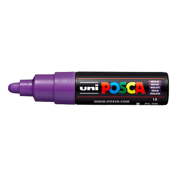 POSCA PC-7M rotulador morado (4.5 - 5,5 mm redondo)