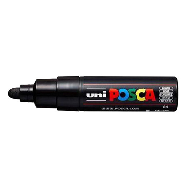 POSCA PC-7M rotulador negro (4.5 - 5,5 mm redondo) PC7MN 424181 - 1