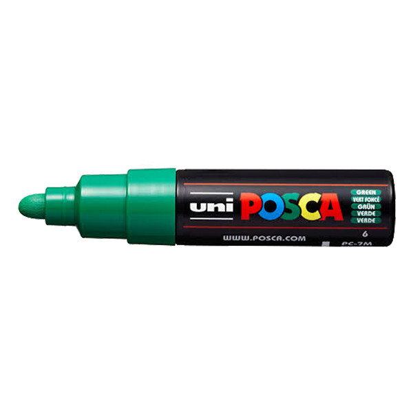 POSCA PC-7M rotulador verde (4.5 - 5,5 mm redondo) PC7MVF 424188 - 1