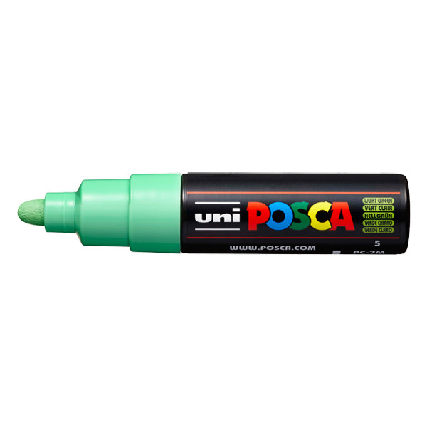 POSCA PC-7M rotulador verde claro (4.5 - 5,5 mm redondo) PC7MVC 424187 - 1