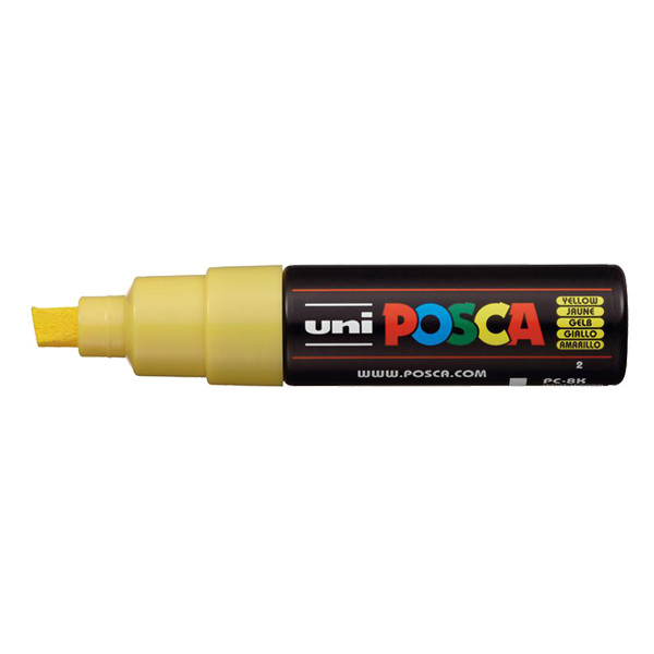 POSCA PC-8K rotulador amarillo (8 mm cincel)