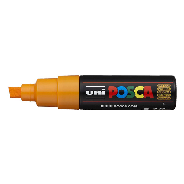 POSCA PC-8K rotulador amarillo vivo (8 mm cincel) PC8KO 424210 - 1