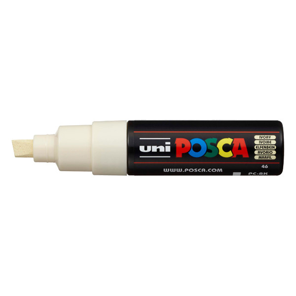 POSCA PC-8K rotulador marfil (8 mm cincel) PC8KI 424203 - 1