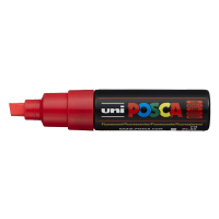 POSCA PC-8K rotulador rojo fosforescente (8 mm cincel) PC8KRFLUO 424219