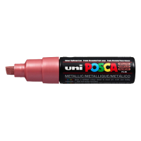 POSCA PC-8K rotulador rojo metalico (8 mm cincel) PC8KRM 424220