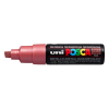 POSCA PC-8K rotulador rojo metalico (8 mm cincel) 424220 - 1