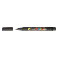 POSCA PCF-350 rotulador negro (pincel 1 mm) PCF350N 424004