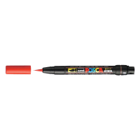 POSCA PCF-350 rotulador rojo (pincel 1 mm) PCF350R 424006