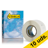 Pack: 10x Dymo S0722440 / 99015 etiquetas multifuncionales grandes (marca 123tinta) nueva versión 650896 Pack: 10x Dymo S0722440 / 99015 etiquetas multifuncionales grandes (marca 123tinta) nueva versión 650896