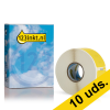 Pack: 10x Dymo S0722560 / 11356 Credencial blanca extraíble (marca 123tinta) nueva versión 650895 - 1