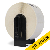 Pack: 10x Marca 123tinta reemplaza a Brother DK-11201 etiquetas de dirección estándar 089287