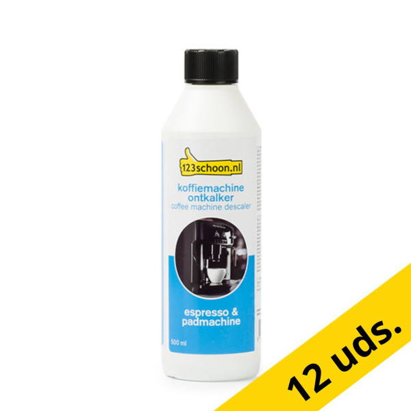 Pack: 12x Descalcificador 123tinta Espresso & Pad Machine (500 ml) SDR06011 - 1