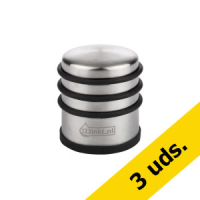 Pack: 3x Tope para puertas 123tinta 1 kg cromo/negro - modelo alto