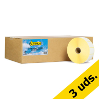 Pack: 3x Zebra Z-Perform 1000D (880595-025DU) etiquetas 38 x 25 mm (12 rollos) (marca 123tinta) 880595-025DUC 650734