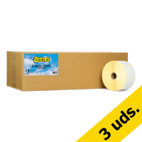 Pack: 3x Zebra Z-Select 2000D (800262-205) etiquetas 57 x 51 mm (12 rollos) (marca 123tinta) 800262-205C 650721