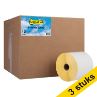 Pack: 3x Zebra Z-Select 2000D (880239-076D) etiquetas removibles 102 x 76 mm (12 rollos) (marca 123tinta) 650744