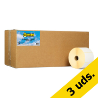 Pack: 3x Zebra Z-Select 2000T (800273-205) etiquetas 76 x 51 mm (12 rollos) (marca 123tinta) 800273-205C 650736