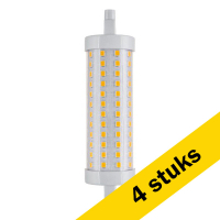 Pack: 4x 123tinta bombilla LED R7S regulable de 12.5 W (100 W) LDR06429