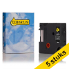 Pack: 5x 123tinta cintas Dymo 1978365 blancas sobre fondo negro de 12 mm 653087 - 1