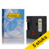 Pack: 5x 123tinta cintas Dymo S0720530 / 45013 negras sobre blanco de 12 mm 653094 - 1