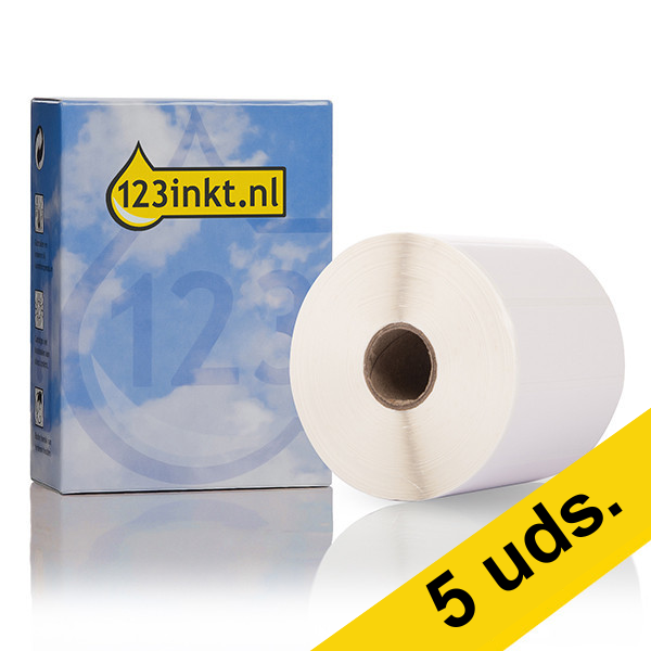 Pack: 5x Dymo 1933088 etiquetas de envío sostenibles (marca 123tinta) 650585 - 1
