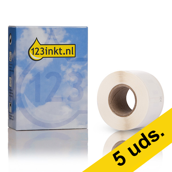 Pack: 5x Dymo 1976200 etiquetas de dirección sostenibles (marca 123tinta) 650564 Pack: 5x Dymo 1976200 etiquetas de dirección sostenibles (marca 123tinta) 650564 - 1