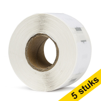 Pack: 5x Dymo S0722470 / 99018 etiquetas pequeñas para archivadores (marca 123tinta) S0722470C 650582