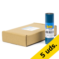 Pack: 5x Zebra 3200 cinta de cera/resina  (03200GS11007) 110 mm x 74 m (5 cintas) marca 123tinta 03200GS11007C 650726