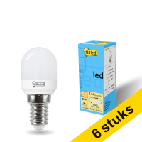Pack: 6x 123tinta bombilla LED E14 T25 mate de 1.3W (15W)