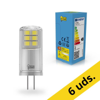 Pack: 6x 123tinta bombilla LED G4 regulable SMD 2700K de 2W (21W)