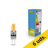 Pack: 6x 123tinta bombilla LED G4 regulable de 1.5W (17W)