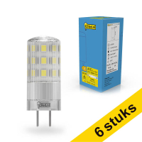 Pack: 6x 123tinta bombilla LED GY6.35 SMD transparente regulable 2700K de 3.8 W (40 W)